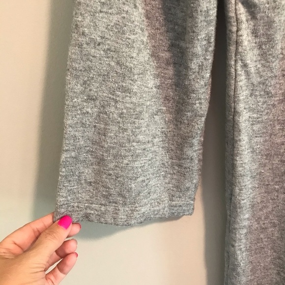 EUC THML Gray Pom Pom Confetti Sweater Dress - Picture 9 of 11